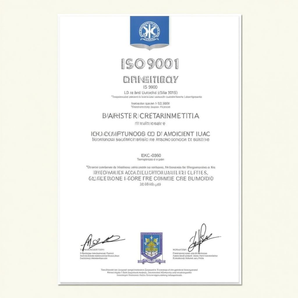 Certificación ISO 9001